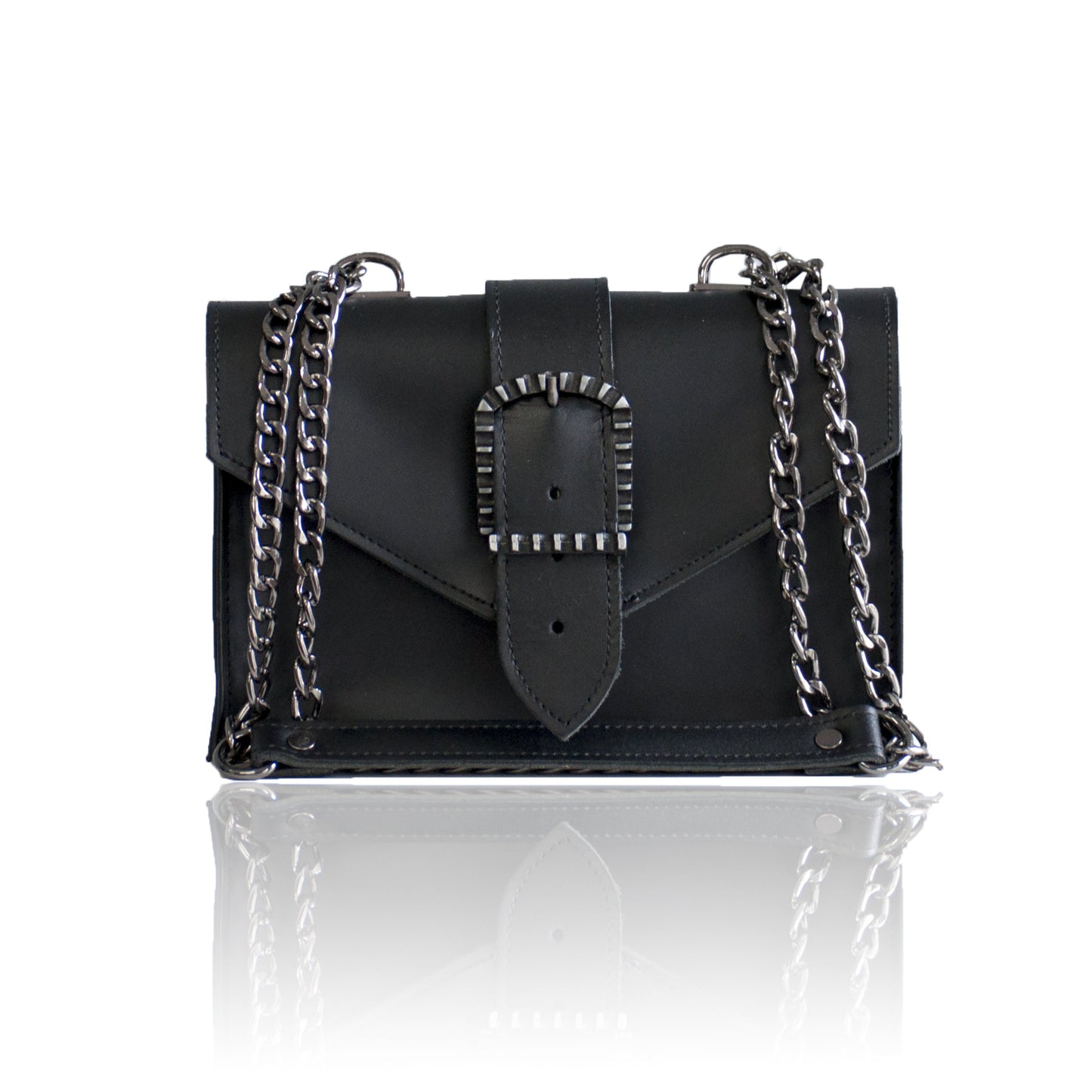 Tasche Kira, Handtasche Glattleder