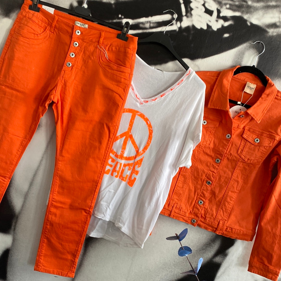 Jacke, Jeansjacke, kurz, Zac & Zoe