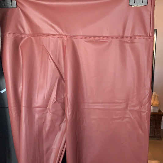 Leggings ( Fakeleder ) farbig