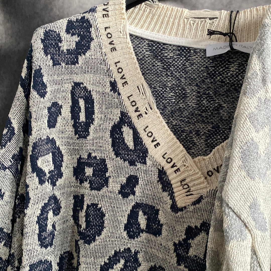 Strickpulli Leo, Vintage