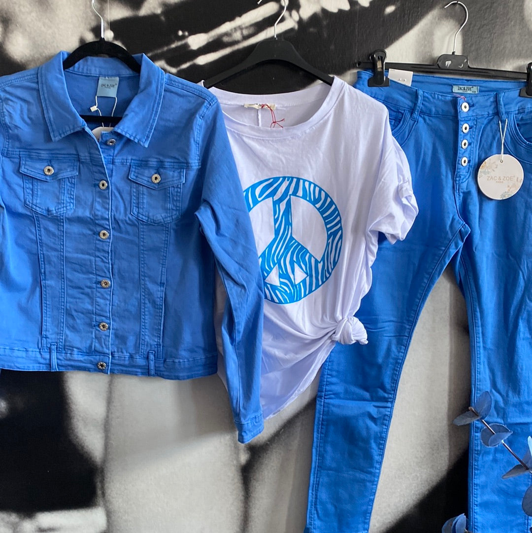 Jacke, Jeansjacke, kurz, Zac & Zoe