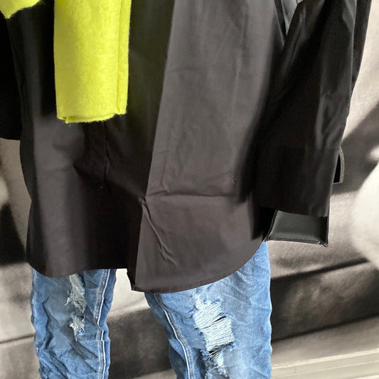 Hemdbluse , Bluse schwarz,Emily van den Bergh