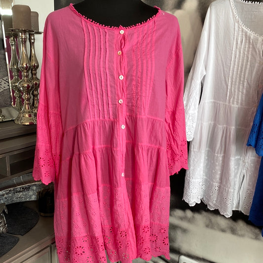 Shirt / Bluse mit Spitze BIG