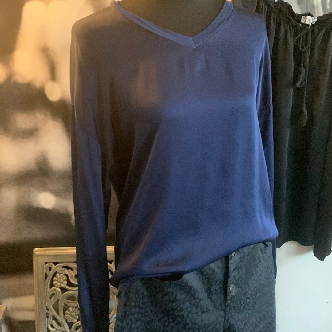 Shirt , Mitternachtsblau