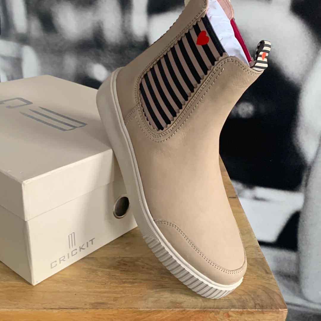 Schuhe,Chelsea Boots,Crickit, beige