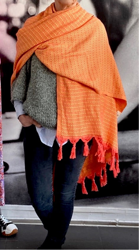 Tuch , Schal, Vaca Vaca