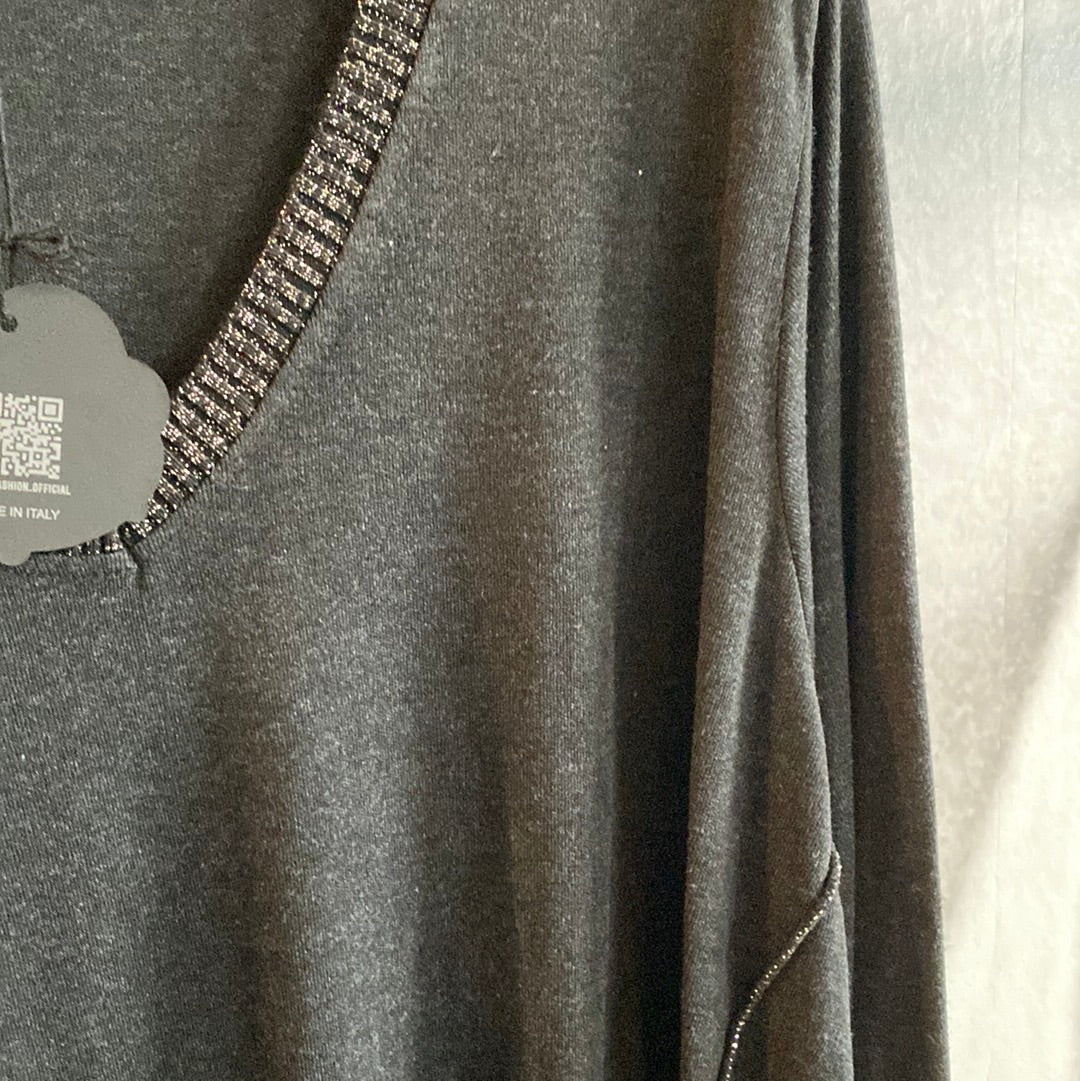 Shirt, mit Außen-Naht