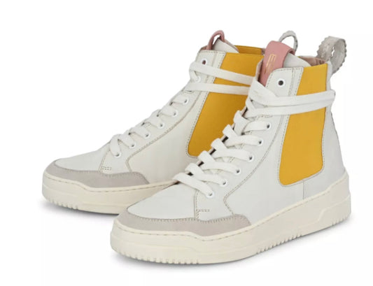 Schuhe / Sneaker, Crickit, weiss, gelb