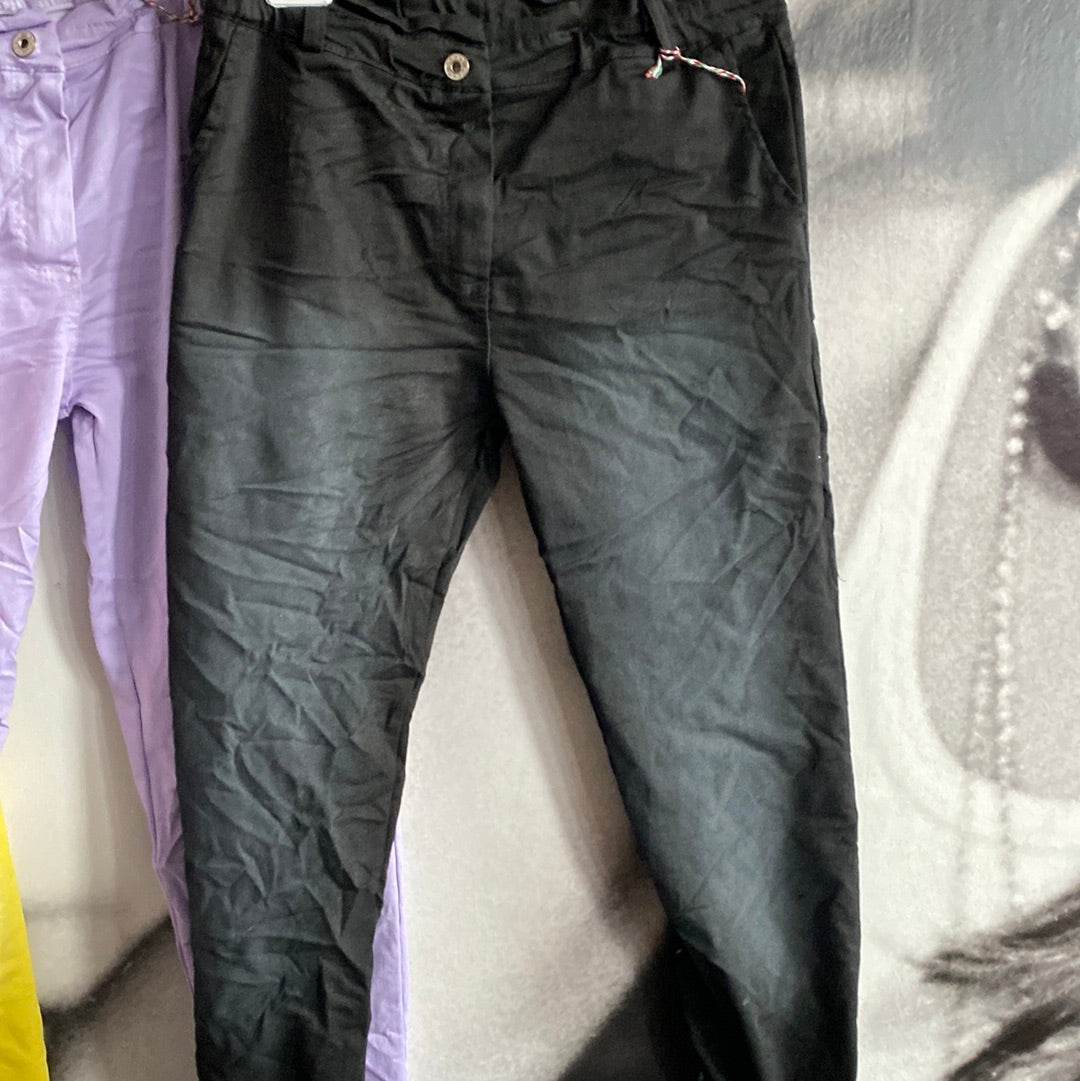Hose, Jeans ,farbig verwaschen