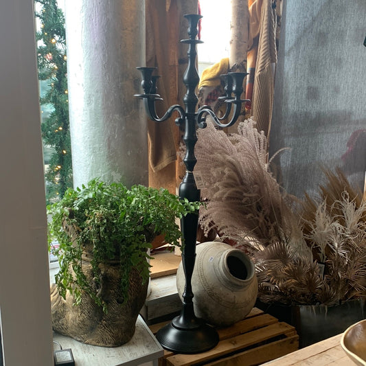 Kerzenständer Schwarz, Groß
