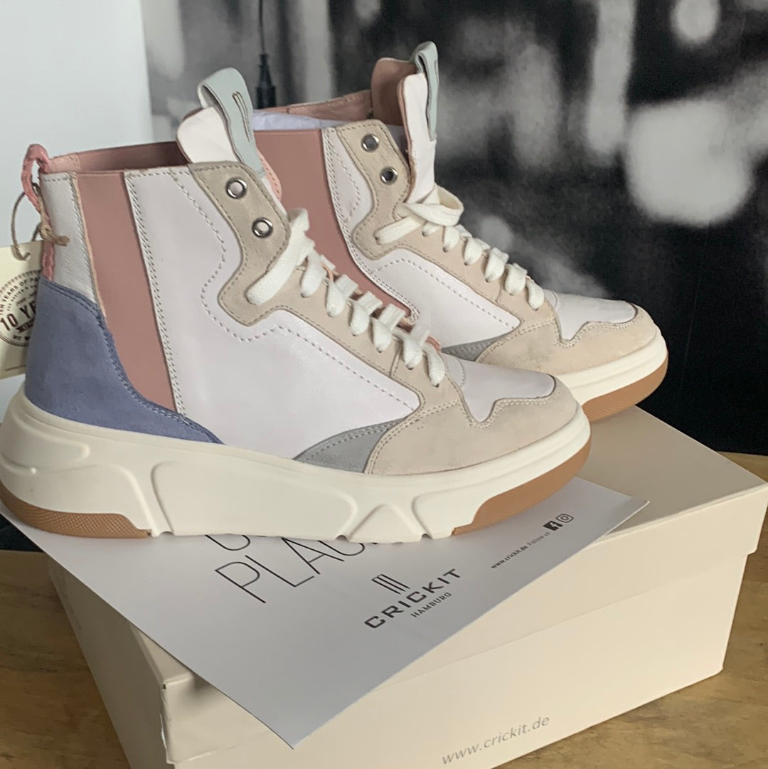Schuhe / Sneaker , Crickit weiss/Rosa/lila