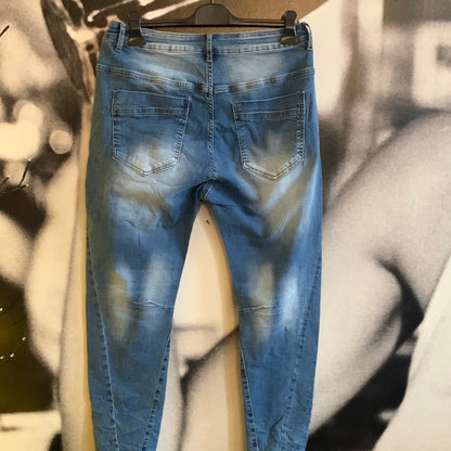 Jeans  Blümchen 8087