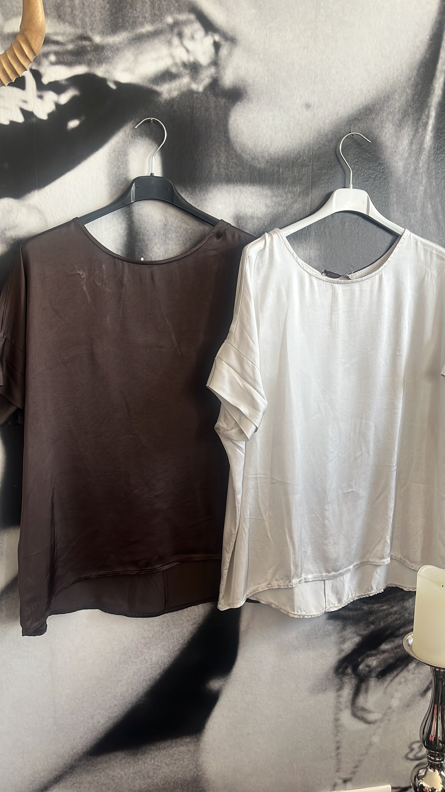 Shirt , glänzend