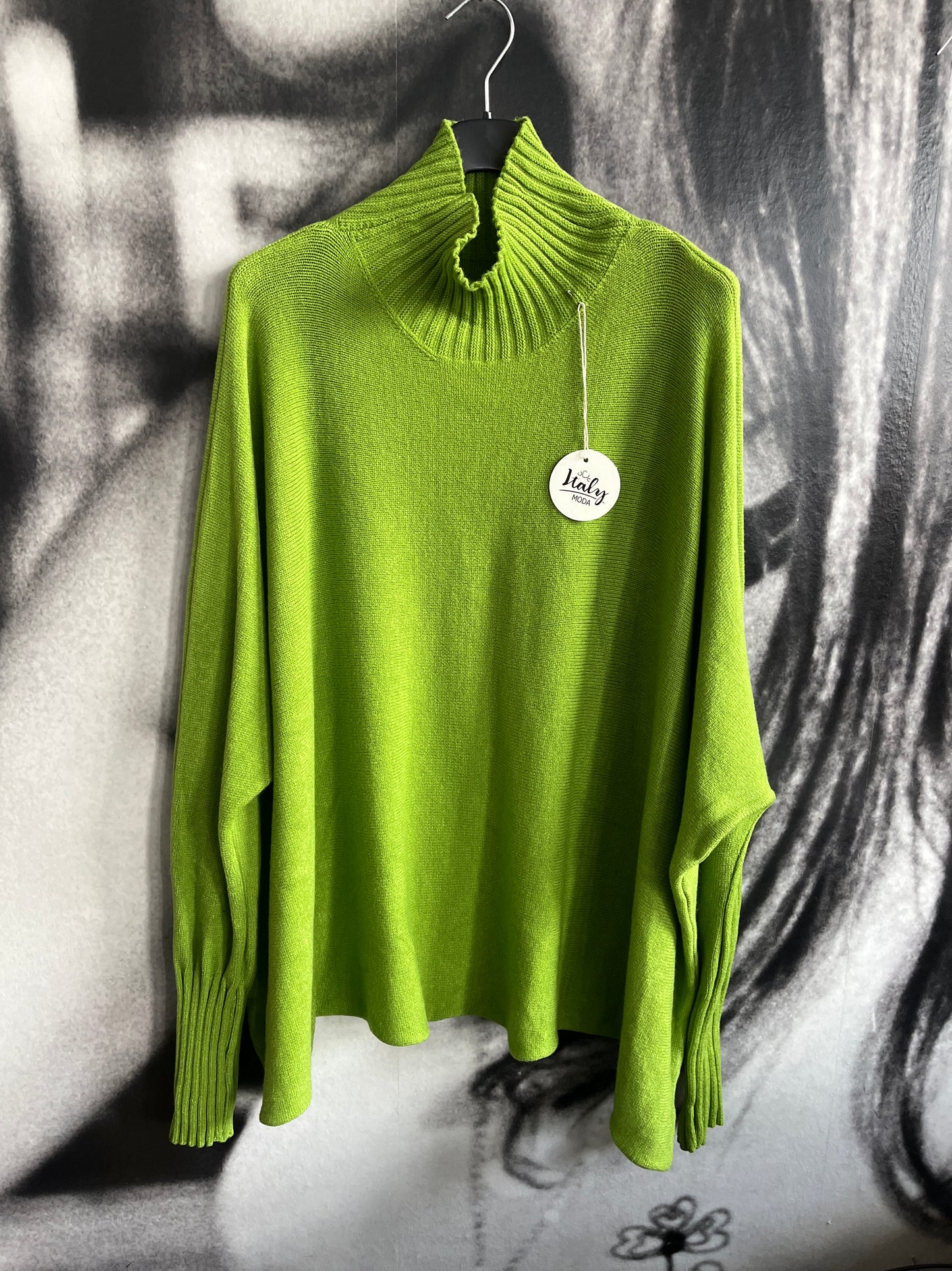 Strickpulli mit Stehbündchen, BIG