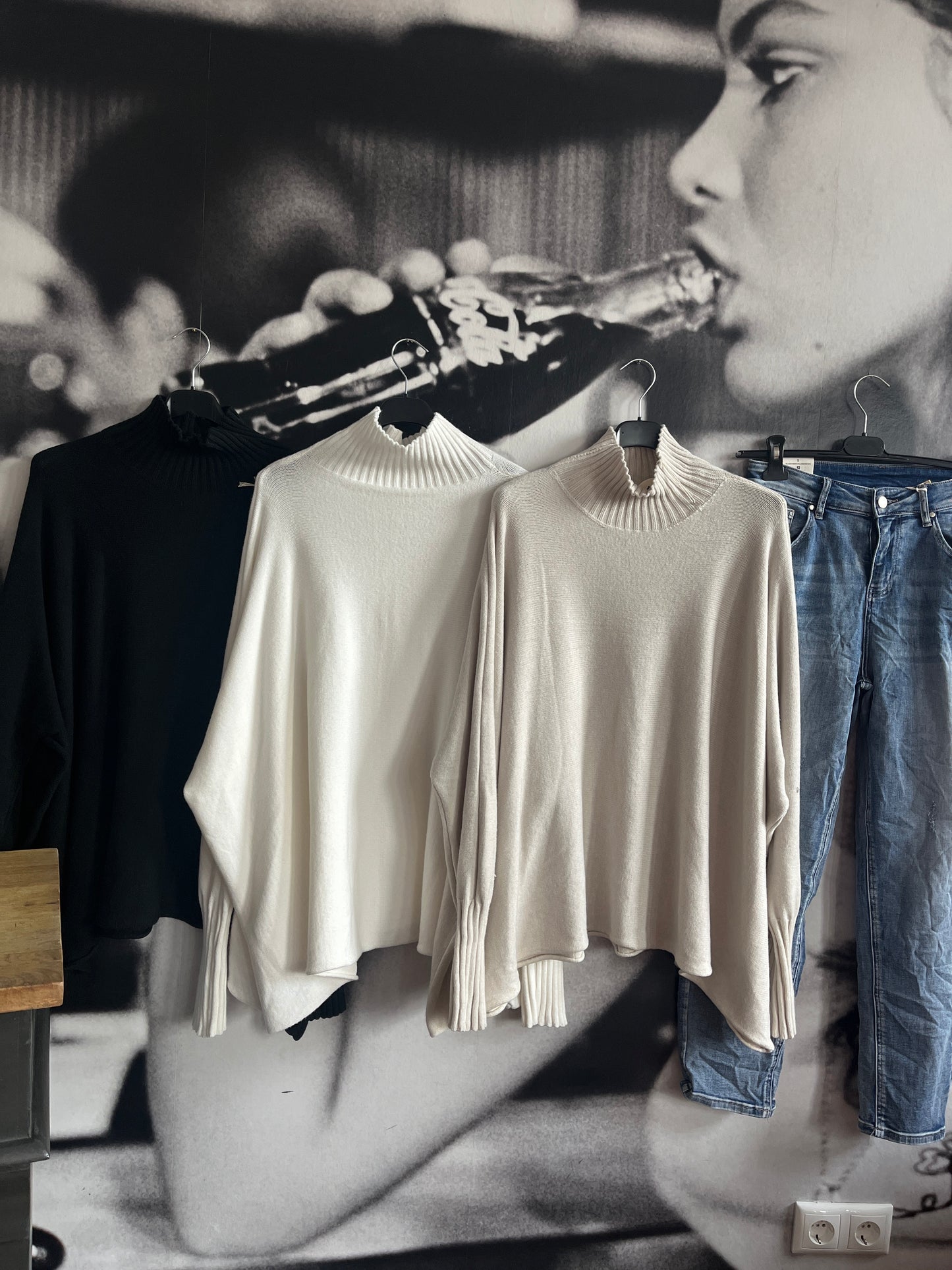 Strickpulli mit Stehbündchen, BIG