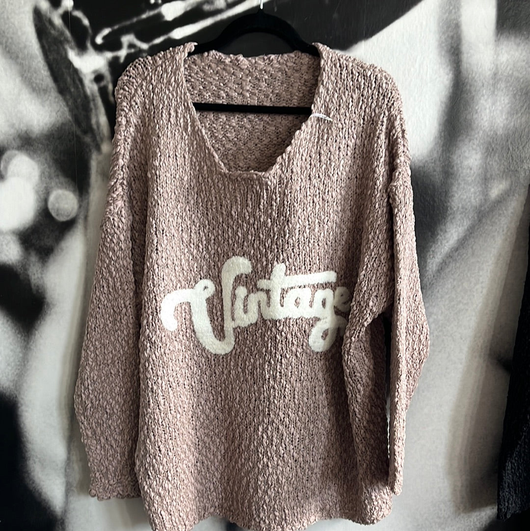 Strickpulli Vintage