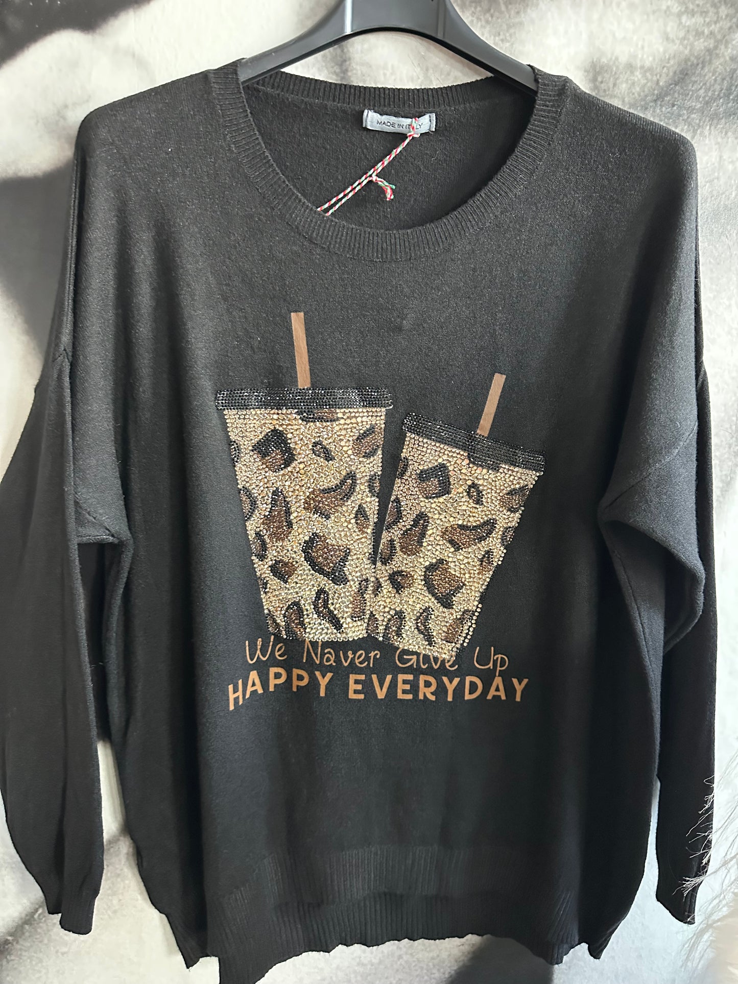 Pullover, Feinstrick,Motiv