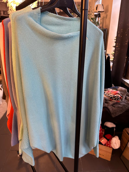 Pullover, Feinstrick, Diagonal