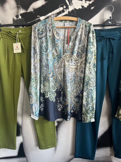 Kleid , Paisley Blue, Emily van den Bergh