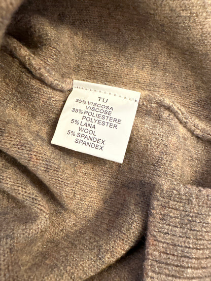 Strickpulli , Rollkragen, Viskosemix