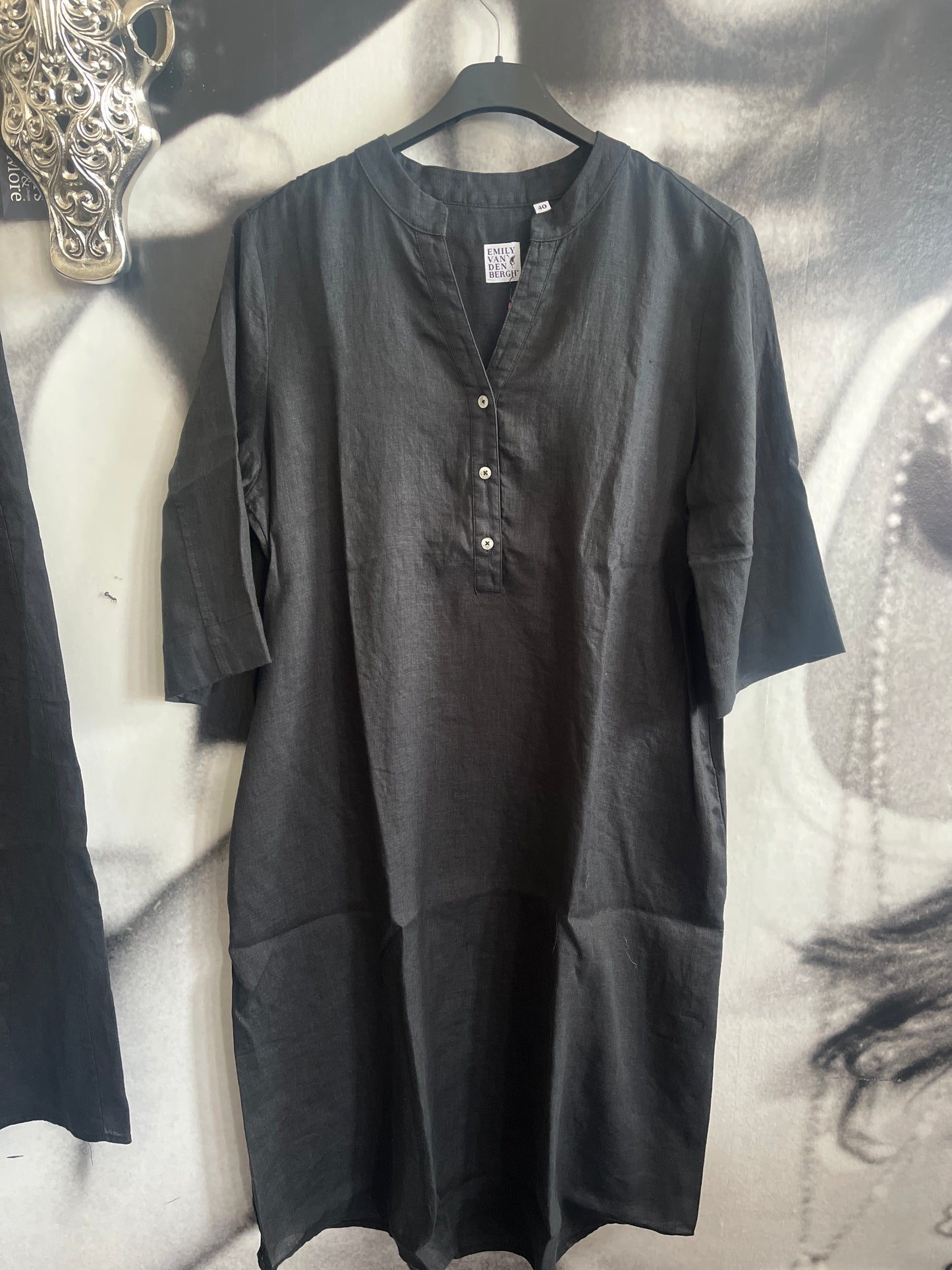 Kleid , Schwarz, Emily van den Bergh