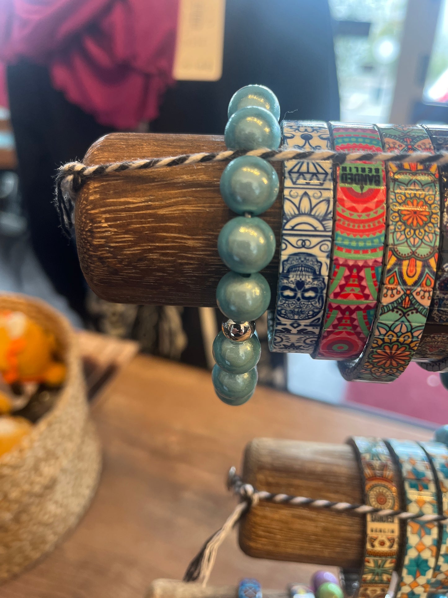 Armband , Perlen - Armbänder, versch. Farben