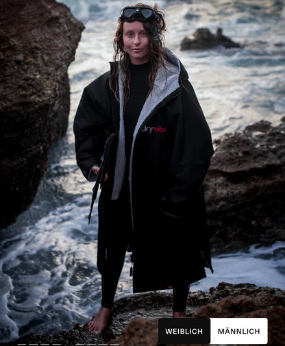 Jacke, Mantel, Dryrobe mit