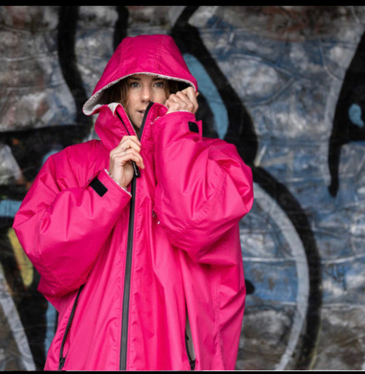 Jacke, Mantel, Dryrobe mit