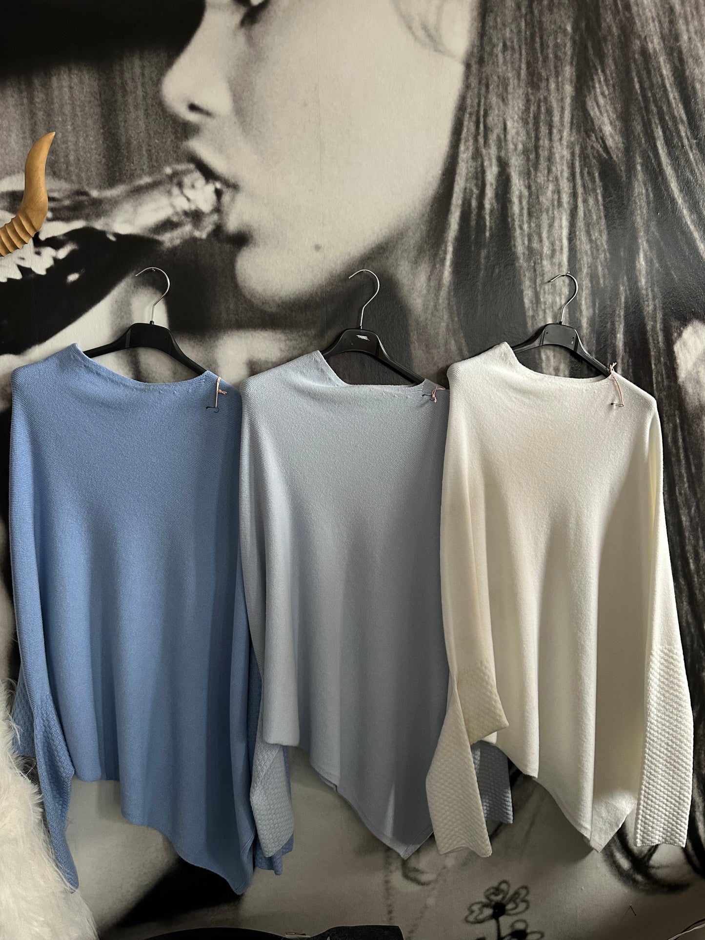 Pullover, Feinstrick, Diagonal