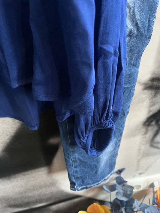 Bluse ,Azur, Emily van den Bergh