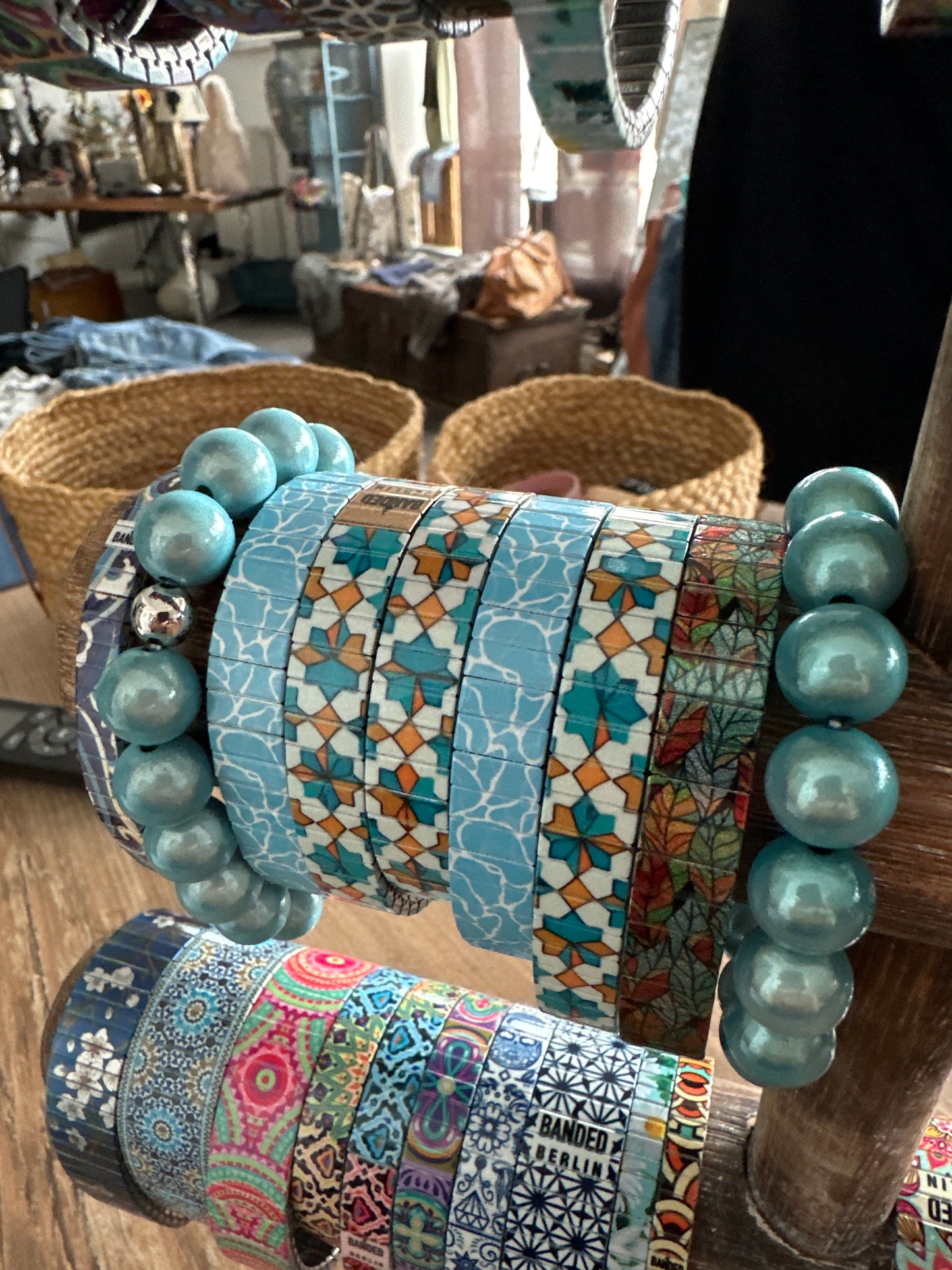 Armband , Perlen - Armbänder, versch. Farben