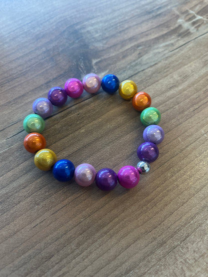 Armband , Perlen - Armbänder, versch. Farben
