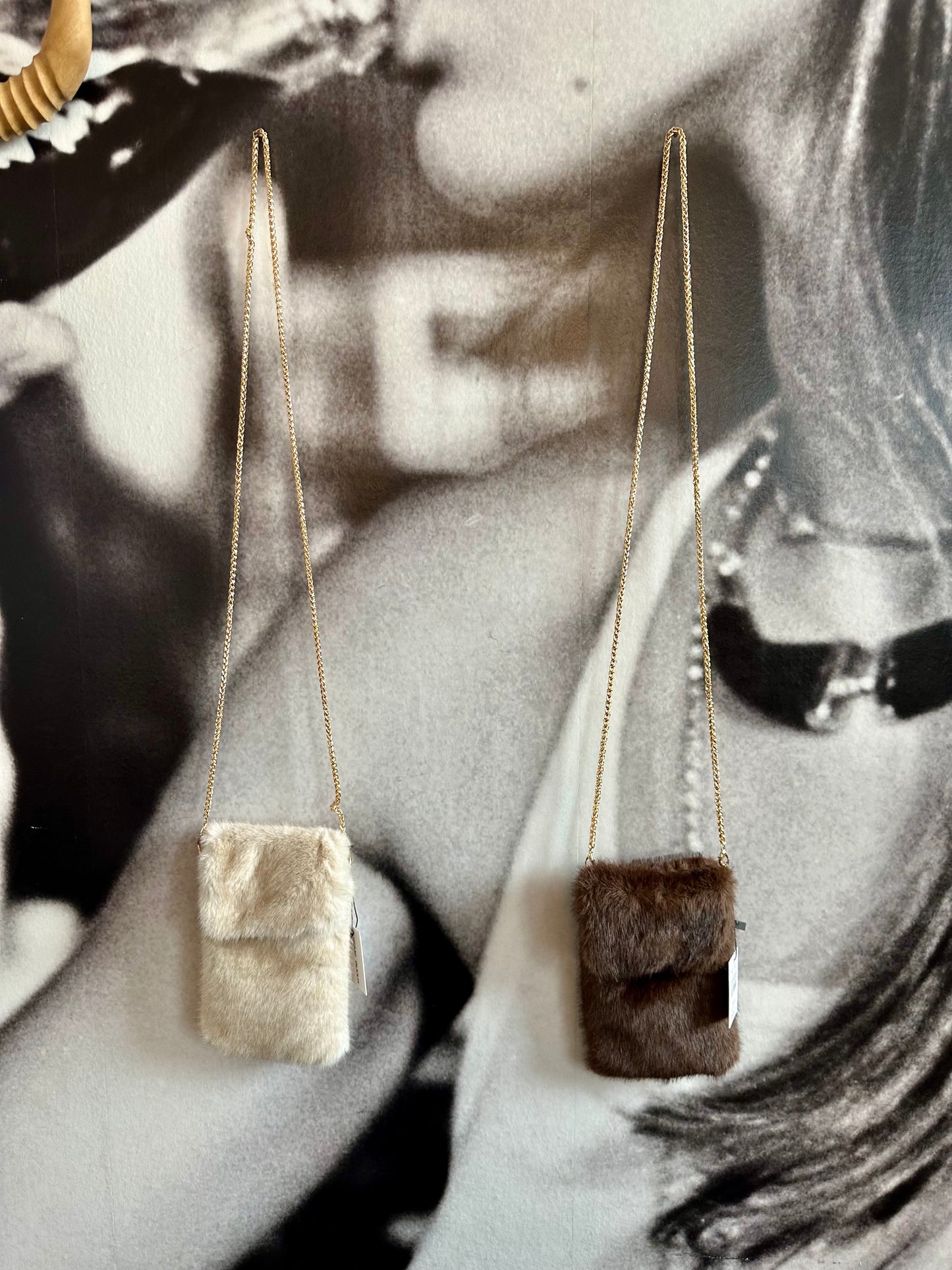 Tasche , Handytasche, Crossbag ,Fell