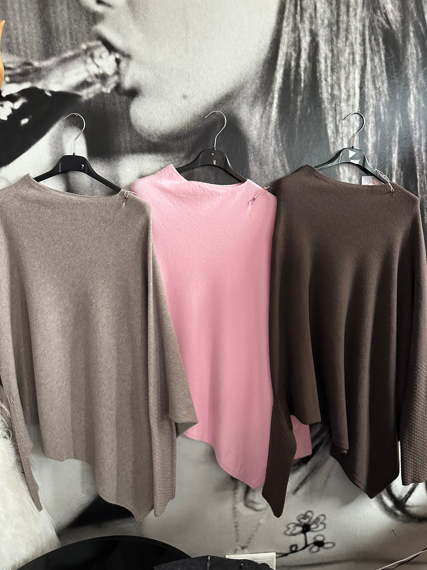 Pullover, Feinstrick, Diagonal
