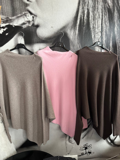 Pullover, Feinstrick, Diagonal