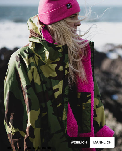 Jacke, Mantel, Dryrobe mit