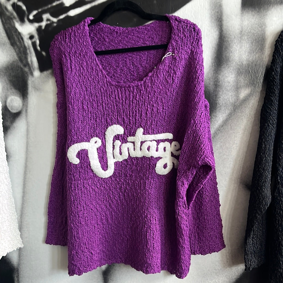 Strickpulli Vintage