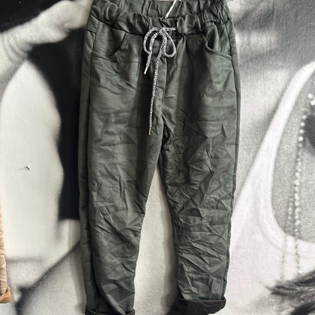 Hose, Waschleder