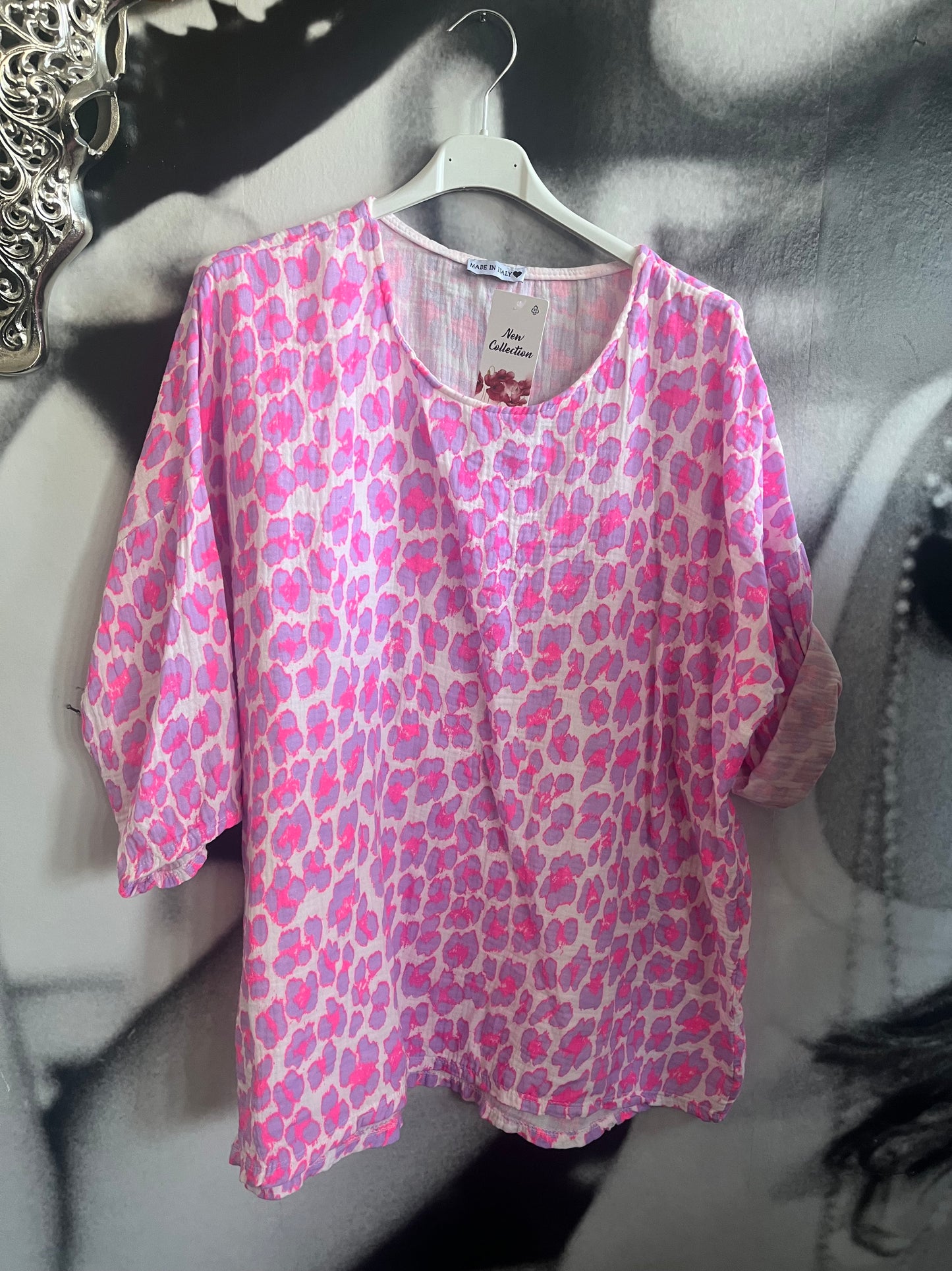 Shirt, Leo Neon,