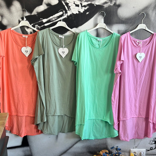 T-Shirt, Kurzarm , uni
