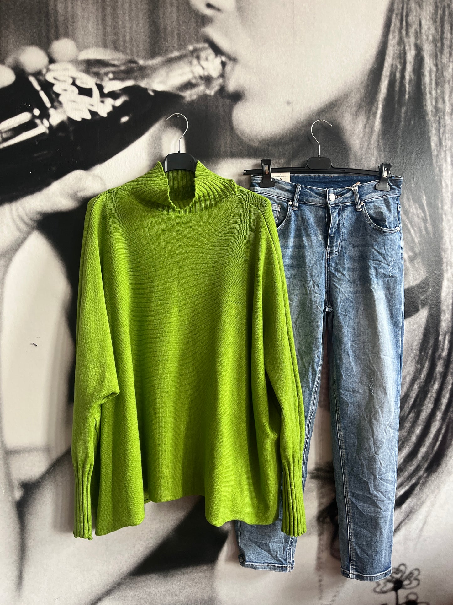 Strickpulli mit Stehbündchen, BIG