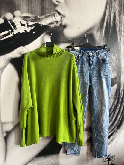 Strickpulli mit Stehbündchen, BIG