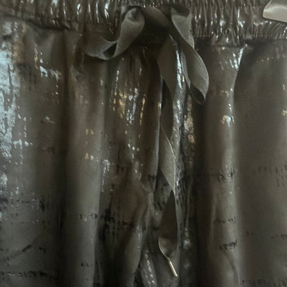 Hose , Schwarz mit Print