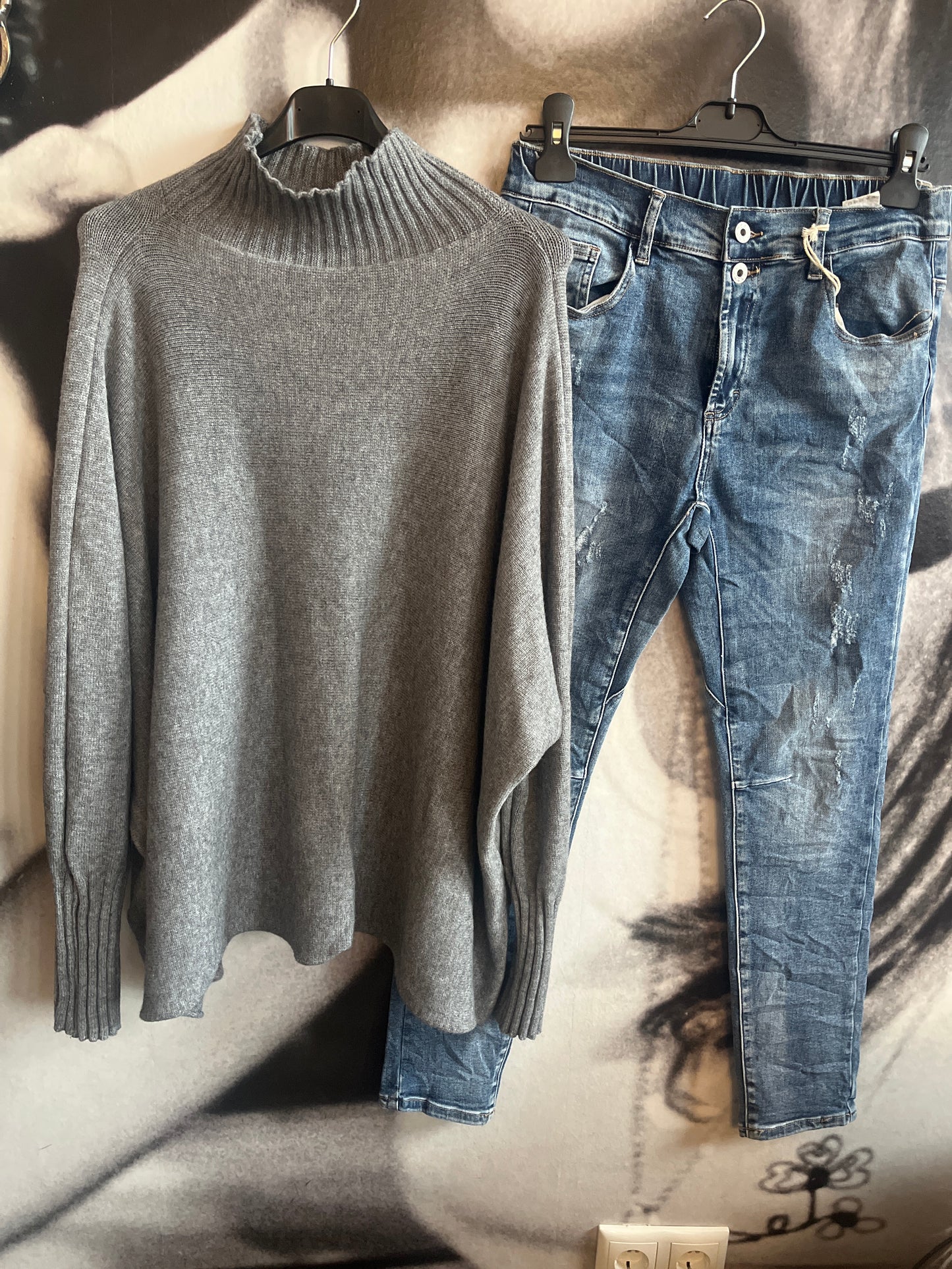 Strickpulli mit Stehbündchen, BIG