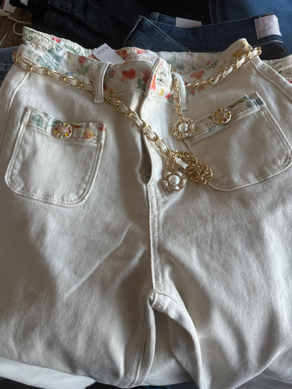 Jeans , beige, 6088