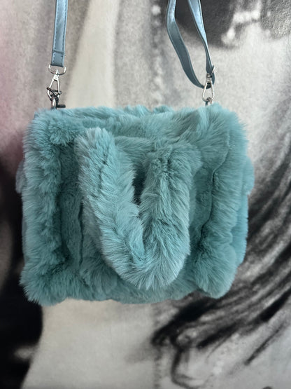 Felltasche / Kunstfell Tasche/ klein