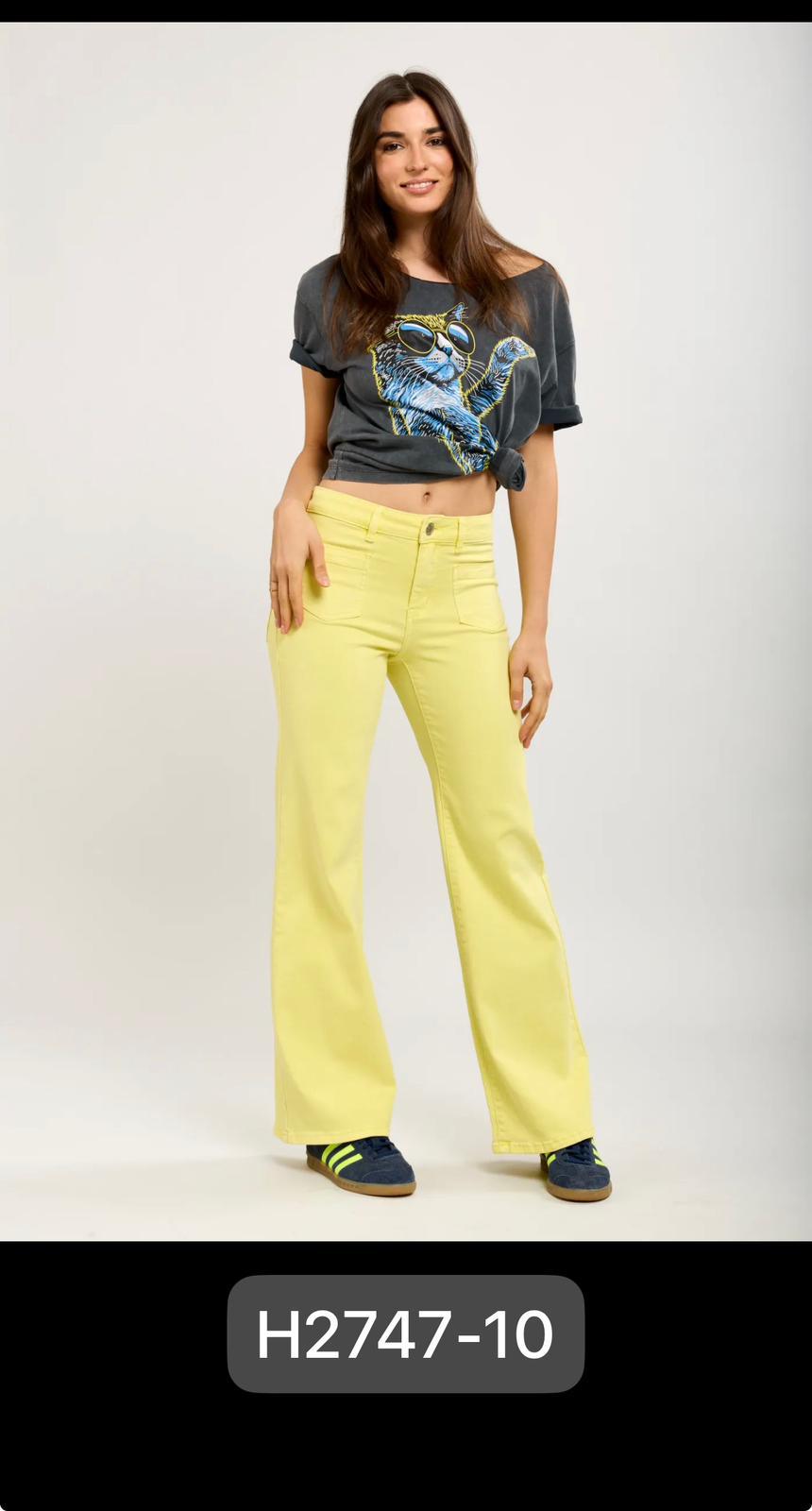 Jeans , Gelb