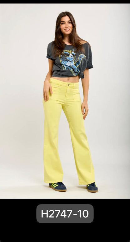 Jeans , Gelb