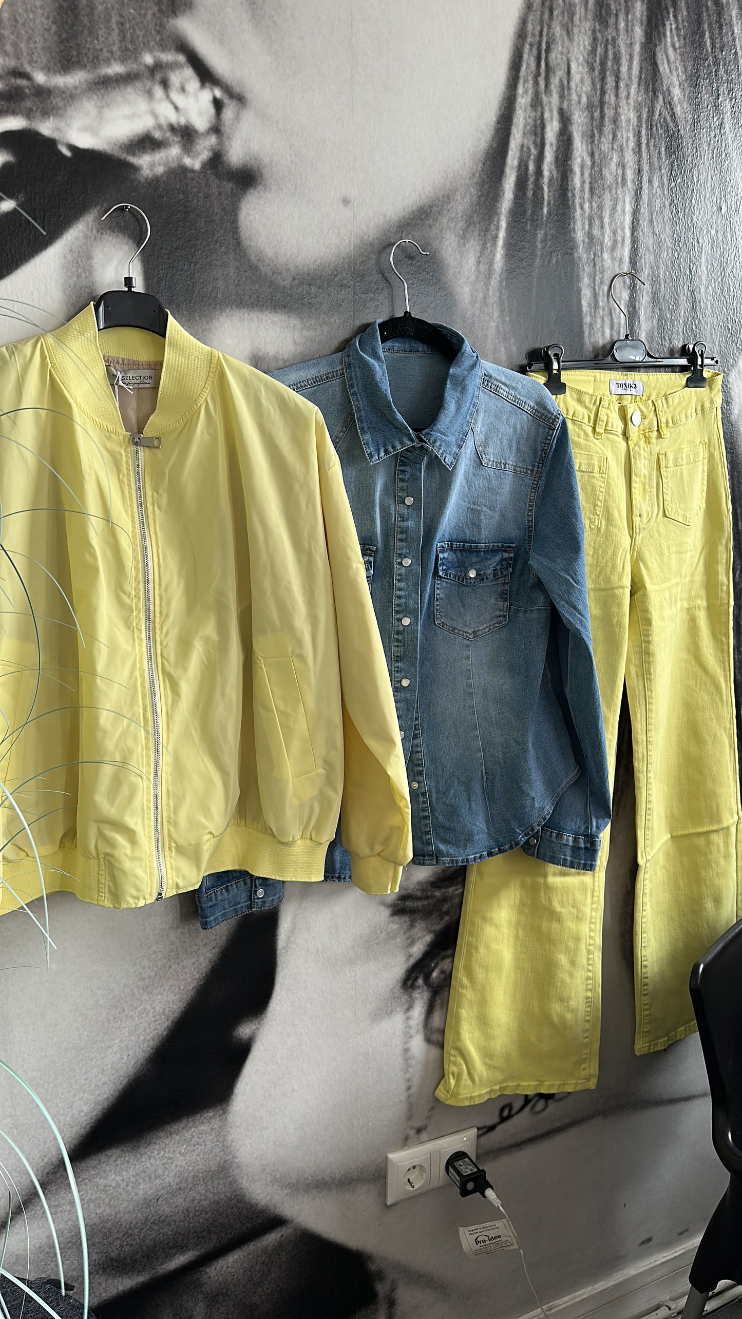 Jeans , Gelb