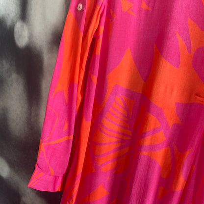 Kleid,Pink -Orange, 2 Variationen Emily van den Bergh
